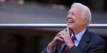Картер на неговиот 85-ти роденден (фото извор: Carter Center)