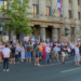 Протест пред Уставниот суд на Србија, Белград, 11 јули 2024 (фото извор: скриншот од видео снимка на Алџезира Балкан)