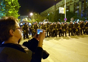 Фото архива на ЦИВИЛ (Шарената револуција - протести против режимот на Груевски, 2016 година)