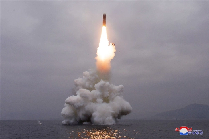 Сеул соопшти дека Пјонгјанг лансираше балистичка ракета кон Јапонско Море