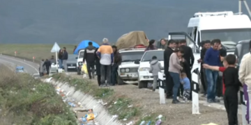 Колони бегалци од Нагорно-Карабах, септември 2023
