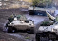 Руски тенкови во близина на украинската граница, јануари, 2022 (фото: скриншот од Јутубе каналот на Military Update)