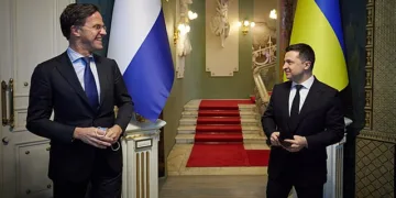 President Volodymyr Zelensky met with the Prime Minister of the Netherlands Mark Rutte / Фото: Wikimedia commons