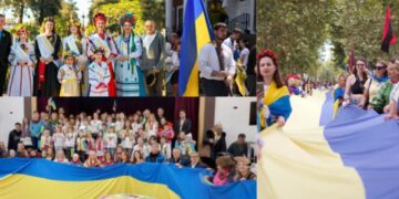 Одбележување на Денот на независноста на Украина низ светот (фото извор: Украински светски конгрес)