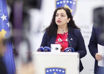 Вјоса Османи, претседателка на Косово