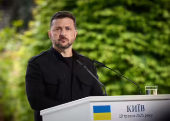 Претседателот на Украина, Володимир Зеленски, 10 мај 2025 (фото извор: Кабинет на Претседателот на Украина)