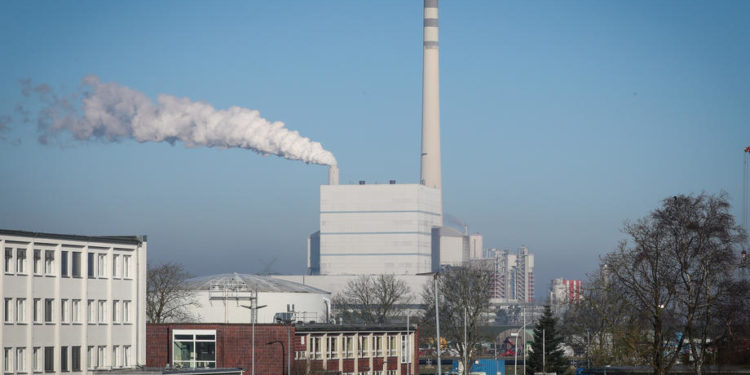 epa09798634 The premises of the Nord West Oelleitung (NWO) crude oil pipeline operator at the port of Wilhelmshaven, northern Germany, 03 March 2022. Wilhelmshaven is one of three possible locations for Germany's planned liquid natural gas (LNG) terminals.  EPA-EFE/FOCKE STRANGMANN