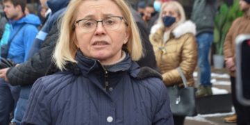 Украинската амбасадорка, Наталија Задорожњук (фото: ЦИВИЛ)