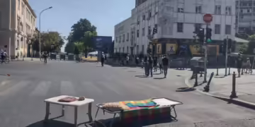 Протестни блокади Србија, Земун
Фотографија/ Н1